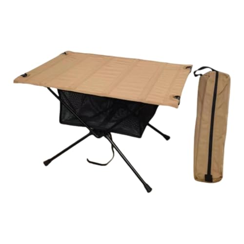Lljsszr Outdoor Folding Table Camping Table Outdoor Furniture Portable Picnic Table for Patio, Khaki