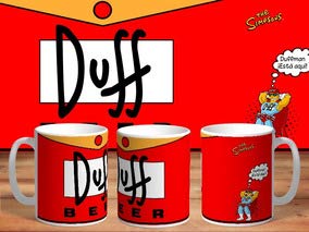 TAZA Duff Beer Unidad Regalo Original Amigo Invisible