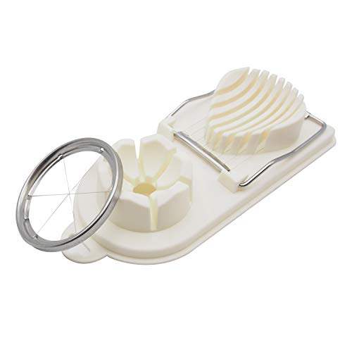 Fatiador de ovos 2 in1 Multifuncional Cozinha Ovo Fatiador Cortador de Mofo Flor Bordas Gadgets Gadg