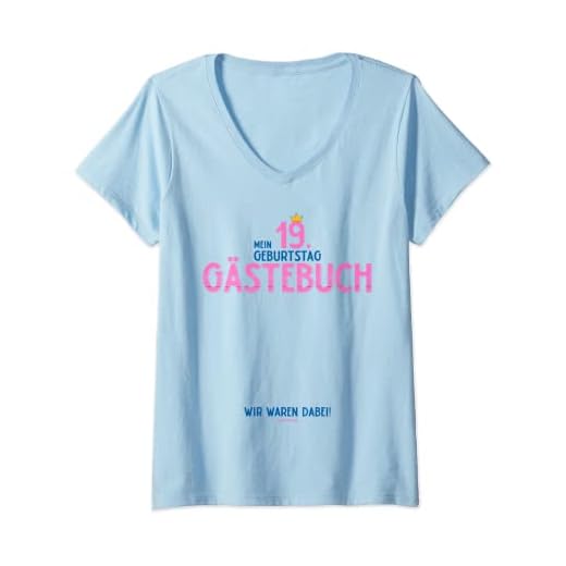 Mujer Libro de visitas de 19 cumpleaños, regalo para mujeres [2020] Camiseta Cuello V