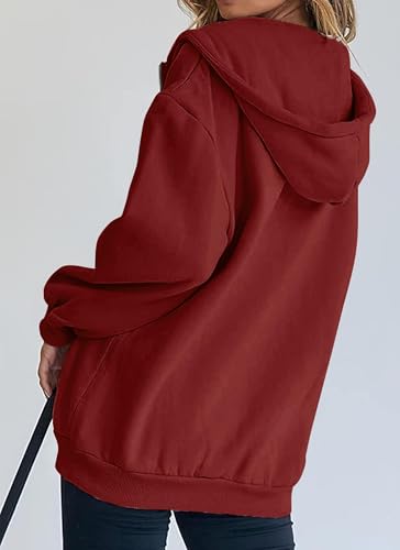 Image of PRETTYGARDEN Women's 2026 Spring Zip Up Y2K Hoodies Casual Long Sleeve Sweatshirts Fall Winter Track Jackets with Pockets