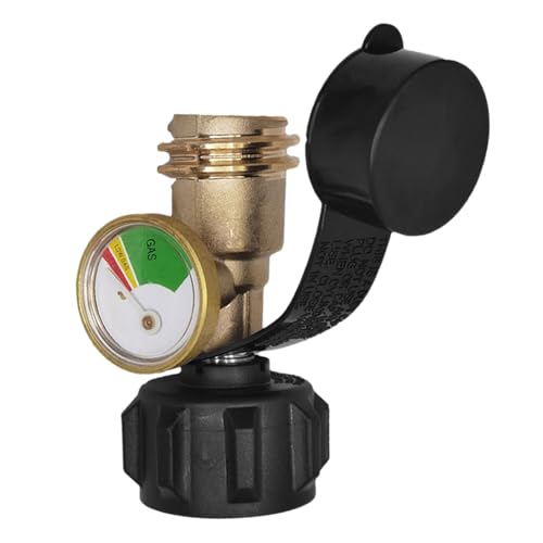 Propangas Füllstandsanzeige mit Farbcodierung, Wetterfester...