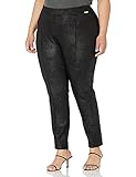Calvin Klein Women's Plus Size Essential Power Stretch Ponte Legging