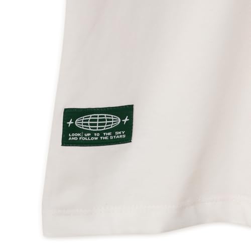 Image of Alan Jones Clothing Boys Oversized Cotton Printed T-Shirt | Round Neck, Short Sleeves, Casual Wear