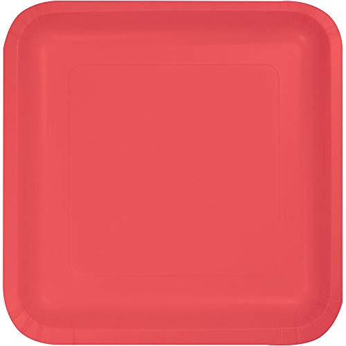 Creative Converting Square Dinner Paper Plates, 18 Ct, 9