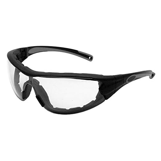 Gateway Safety 21GB79 Swap Wraparound Hybrid Eye Safety Glasses/Goggles, Clear Anti-Fog Lens, Black Frame with Foam Edge
