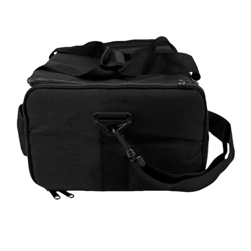 Estuche para 60 botellas de pintura acrílica en tela de poliéster con diseño portátil de viaje