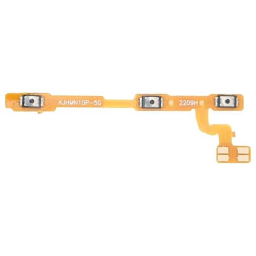 �g�ѓd�b�������i for Xiaomi for Redmi Note 10 Pro China/Poco X3 GT�p���[�{�^���ƃ{�����[���{�^���t���b�N�X�P�[�u�� �X�y�A�p�[�c