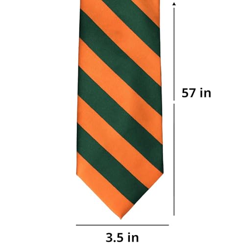 Image of tiemart Men's Striped Tie Standard Length