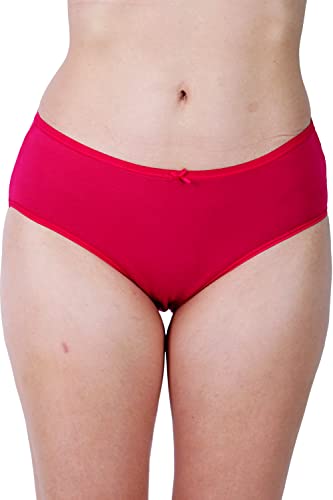 Image of Ladyland Pack of 3 Women Antibacterial Soft Hipster Panty for Regular Uses, Made of 100% Cotton, Grip Fit, All Over Printed Comfortable Panties for Girls, Ladies