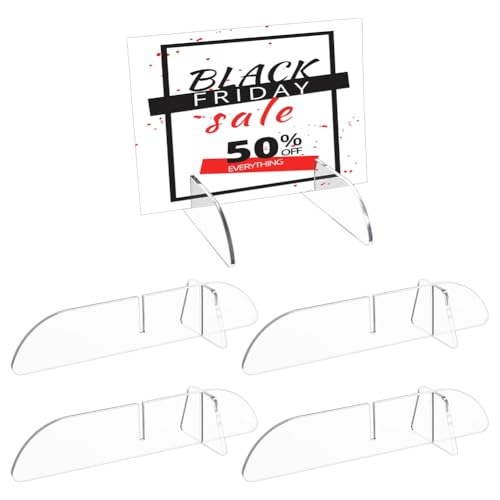 Nbeads Acryl Plakattafel Ständerhalter 6er Set