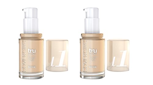 Cover Girl Trublend Liquid Foundation Ivory L1 - Pack of 2