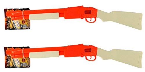 JA-RU Wild West Pop Toy Replica for Kids (2 Pack) Big Sound & Pump Action 27" Long. Cowboy Toys for Boys. Party Favor Toys. 23349-2s