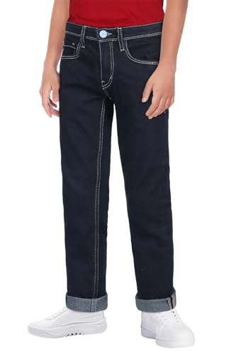 Image of Allen Solly Boys' Denim Jeans | Durable Fabric | Comfortable Fit for Everyday Wear