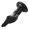 9,45'' Realistischer Hand Dildo mit starker Saugtasche Faust Anal Stecker Butt Stecker Vaginal oder Anal Fisting für Männer Frauen Sexspielzeug Schwarz #2