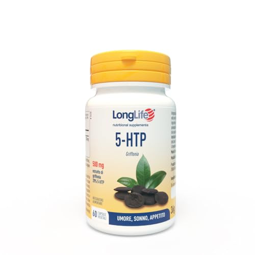 LongLife® 5-HTP | Con estratto griffonia 500 mg |...