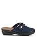 Spring Step Flexus Merula Mules for Women - Comfortable Women's Round Toe Fashion Clogs - Lightweight House Slippers for Woman - Navy, 38 EU/7.5-8 M US
