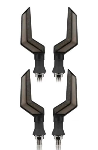 Luz intermitente universal 12V ámbar dinámica con óptica trasera de freno avanzada