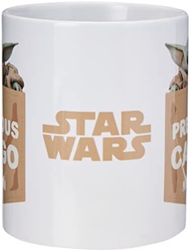 Disney MG25845 Star Wars The Mandalorian (Precious Cargo) Tea and Coffee Mug White, Ceramic White