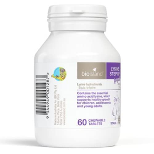 Bioisland Bio Island Lysine Step Up For Youth 60 Chewable Tablets  thumb #2