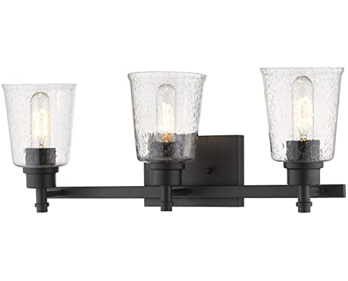 Review Z-Lite 3 Light Vanity 464-3V-MB, Black