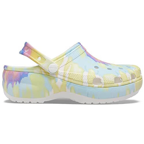 Image of Crocs Women's Classic Graphic Platform Clogs