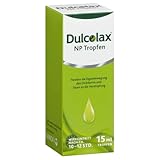 Dulcolax NP Tropfen lassen sich gut nach dem persönlichen Bedarf dosieren (innerhalb der Dosierempfehlung: Erwachsene 10-18 Tropfen/Tag).
