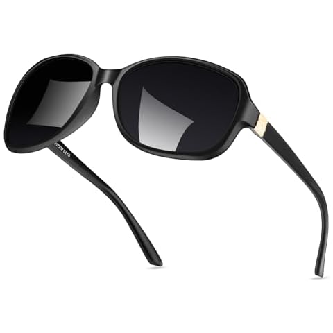 LVIOE Women's Polarized Retro Sunglasses Cover