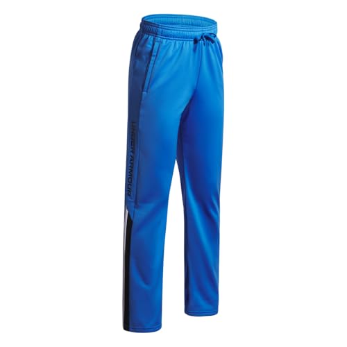 Under Armour Boys' Brawler 3.0 Tapered Pants, (402) Blue Atlantis / / Black, Youth Large3