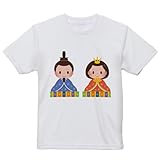 [igsticker] ドライTシャツ 女性用 吸水 速乾 DRY tシャツ レディース スポーツ ゆったり UV対策 デザイン ティーシャツ T shirt Mサイズ ホワイト 012845 ひな祭り 和 節句