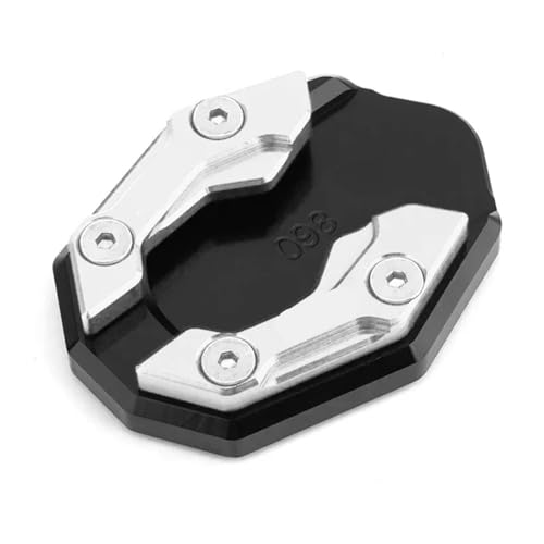 Béquille latérale NMAX155 avec coussinet de béquille moto CNC de rechange