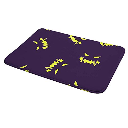 Tapis de bain lavable en machine velours corail 36 x 61 cm - 5