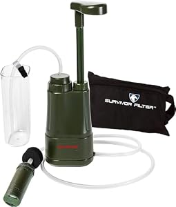 Survivor Filter PRO Portable Water Filter for Camping, Survival & Emergency