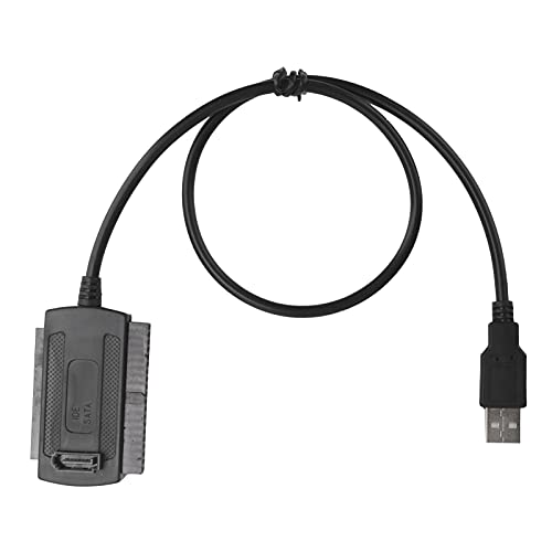 Periféricos, Home Improvement Cable de Transmisión SATA a USB, USB a SATA PATA IDE 2.5 3.5 SSD Adaptador Cable de Transmisión, Compatible con Disco Duro IDE de 2.5/3.5in, Línea de...
