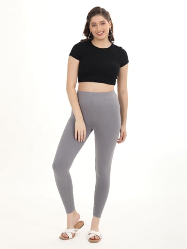 Image of Fly Birds Visoce Blend Ankle Length Leggings for Women