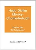 Mörike-Chorliederbuch, Teil 2 op. 19 (1938/39). Chorpartitur