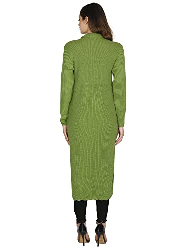 Image of Matelco Women's Wool Round Neck Cardigan