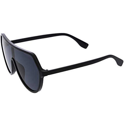 zeroUV - Oversized Contemporary Fashion Geometric Shield Sunglasses 63mm3