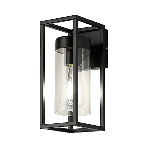 Aplique de pared industrial E27 de hierro forjado negro para pasillos y dormitorios 2