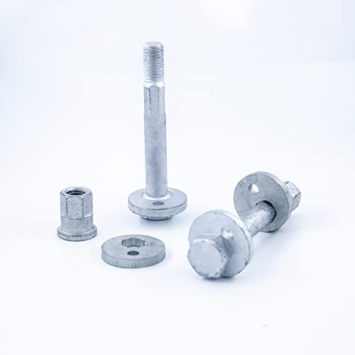 Autoacc Rear Toe Link Alignment Bolts Kit Compatible with Chrysler Sebring 200, Dodge Avenger Caliber Durango Journey, Jeep Compass Patriot Grand Cherokee 06508486AA 6508486AA (Pack of 2)