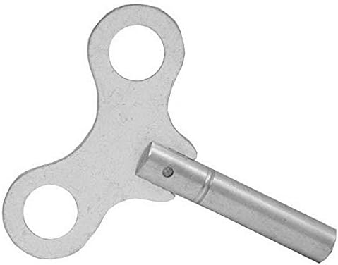 Clock Winding Key #7/4.00 for Hermle, Hamilton, Ridgeway, Howard Miller, Seth Thomas