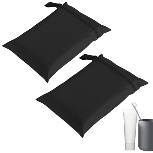 2 Piezas Bolsa Húmeda Seca, Bolsa Impermeable Piscina Ropa Mojada, Bolsa De Ropa Sucia Para Viaje, Bolsas De Almacenaje De Ropa Con Asa Y Cremallera Reutilizable Para Gimnasio, Natación, Hogar, Viaje