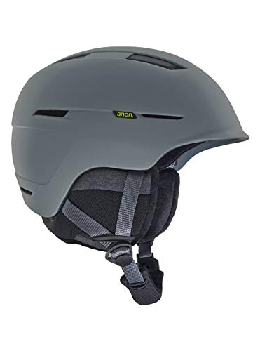 Anon Invert Casco de Snowboard, Hombre, Gris, Extra-Large