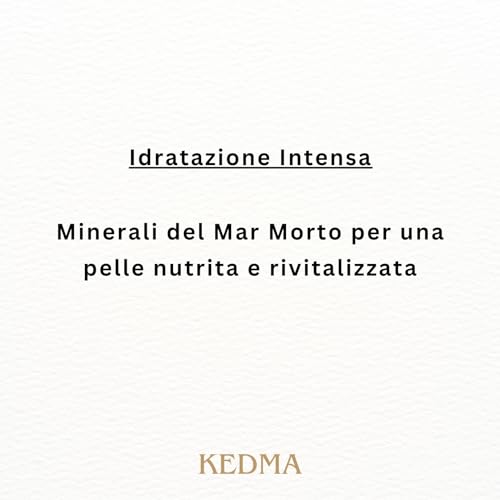 Kedma - Siero Minerale Anti-Età - Idratante E Rivitalizzante Per La Pelle - Con Minerali Del Mar Morto, Vitamine A, C, E - Per Un Incarnato Luminoso - 30Ml - 2