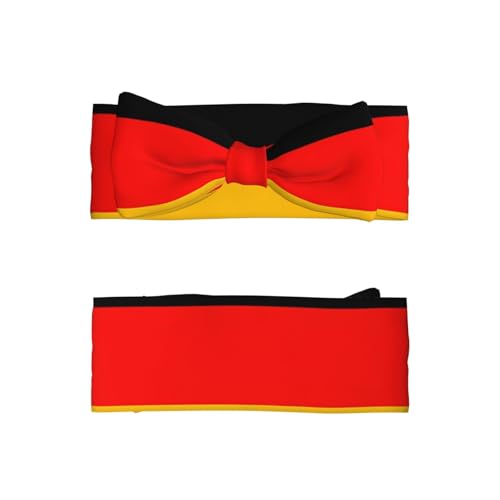 germany flag Pattern Baby Bow Headband - Delicate Hair Accessories for Newborns, Infants, Toddlers - Skin-friendly Hairband2