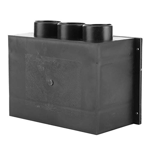 12 V 600 W Autoheizung. KIMISS 3-Loch-tragbare Winterheizung, Wärmer, Windschutzscheiben-Entfroster, 12 V, Nebelentfernung, Auto-Entfroster für PKW, LKW, Busse, Wohnmobile, LKW, Wohnmobile