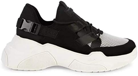 KENDALL + KYLIE Women's Lou Chunky Fashion Sneakers, Black/White 10 | Image 1