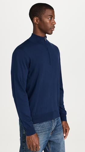 Faherty Men's Movement Quarter Zip Sweater4