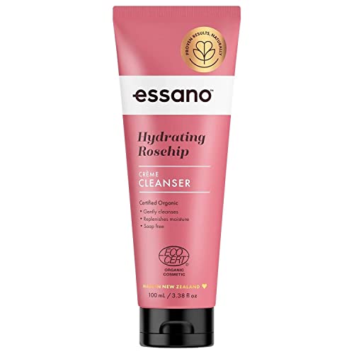 Essano Certified Organic Moisturising Creme Cleanser, 100ml (3.3oz)