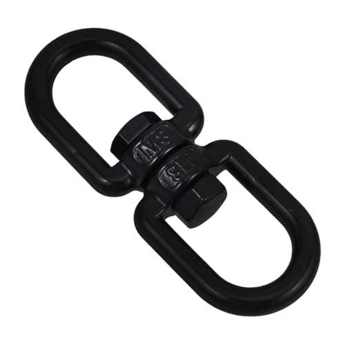 KESYOO Swing Swivel Ring Swivel Hook Double Swivel Ring Double Ended Swivel Eye Hook Swing Hardware Porch Swing Swivel Heavy Duty Swivel Porch Swing Chain Swing Mount Stainless Steel